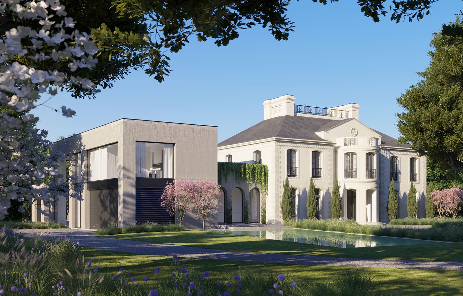 The Iconic Home : Architectural Digest : Yellow House Architects