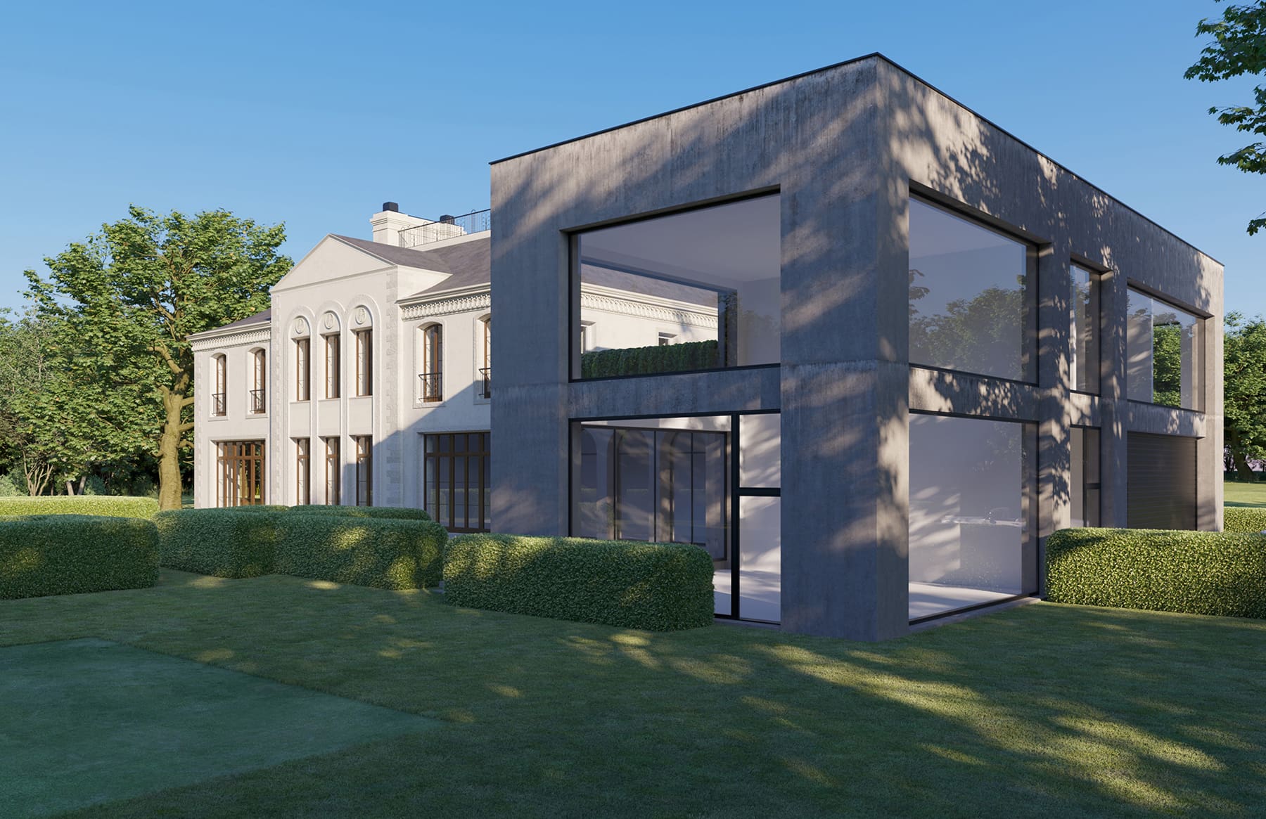 The Iconic Home : Architectural Digest : Yellow House Architects