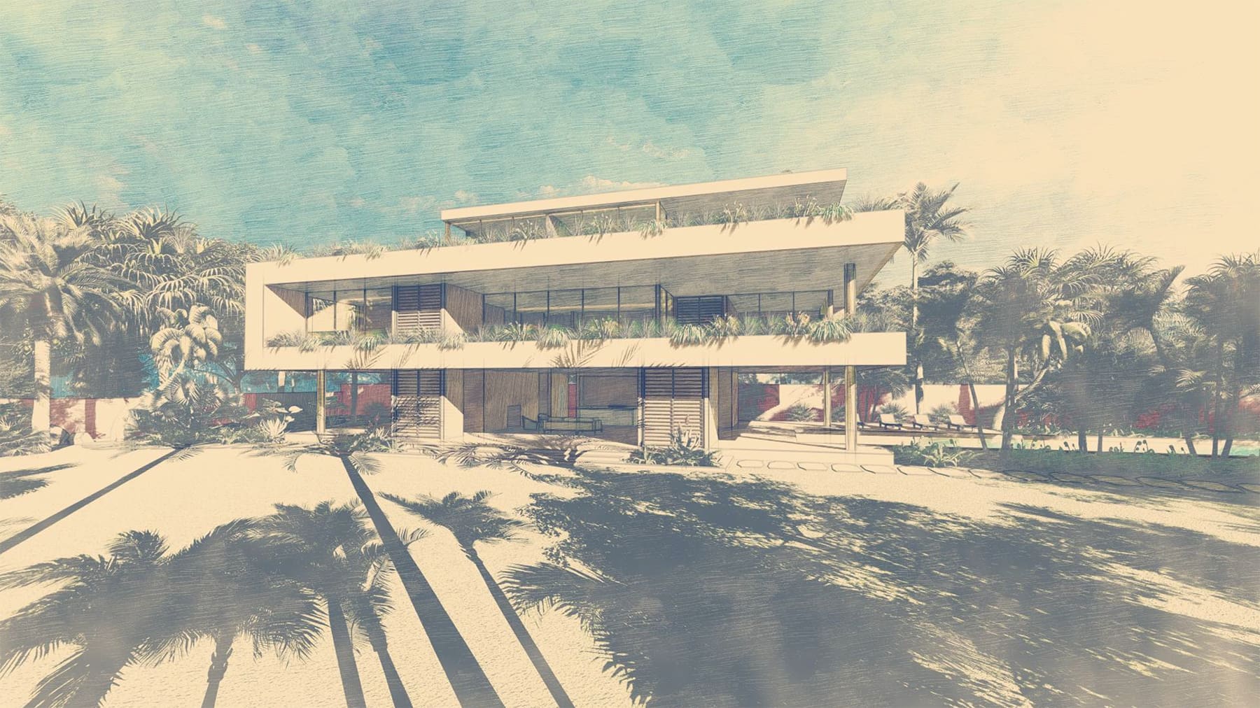 Guest House : Coconut Grove : Yellow House Architects